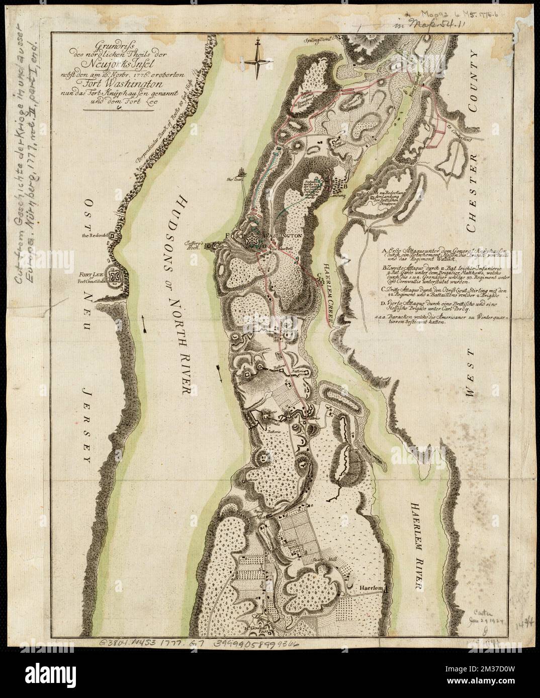 United states map 1776 hi res stock - Grundriss Des Nordlichen Theils Der Neujorks Insel Nebst Den Am 16 Novbr 1776 Eroberten Fort Washington Nun Das Fort Knyphausen Genannt Und Dem Fort Lee New York Ny Maps Fort Washington Ny Fort Lee Ny United States History Revolution Maps Norman B Leventhal Map Center Collection 2M37D0W 