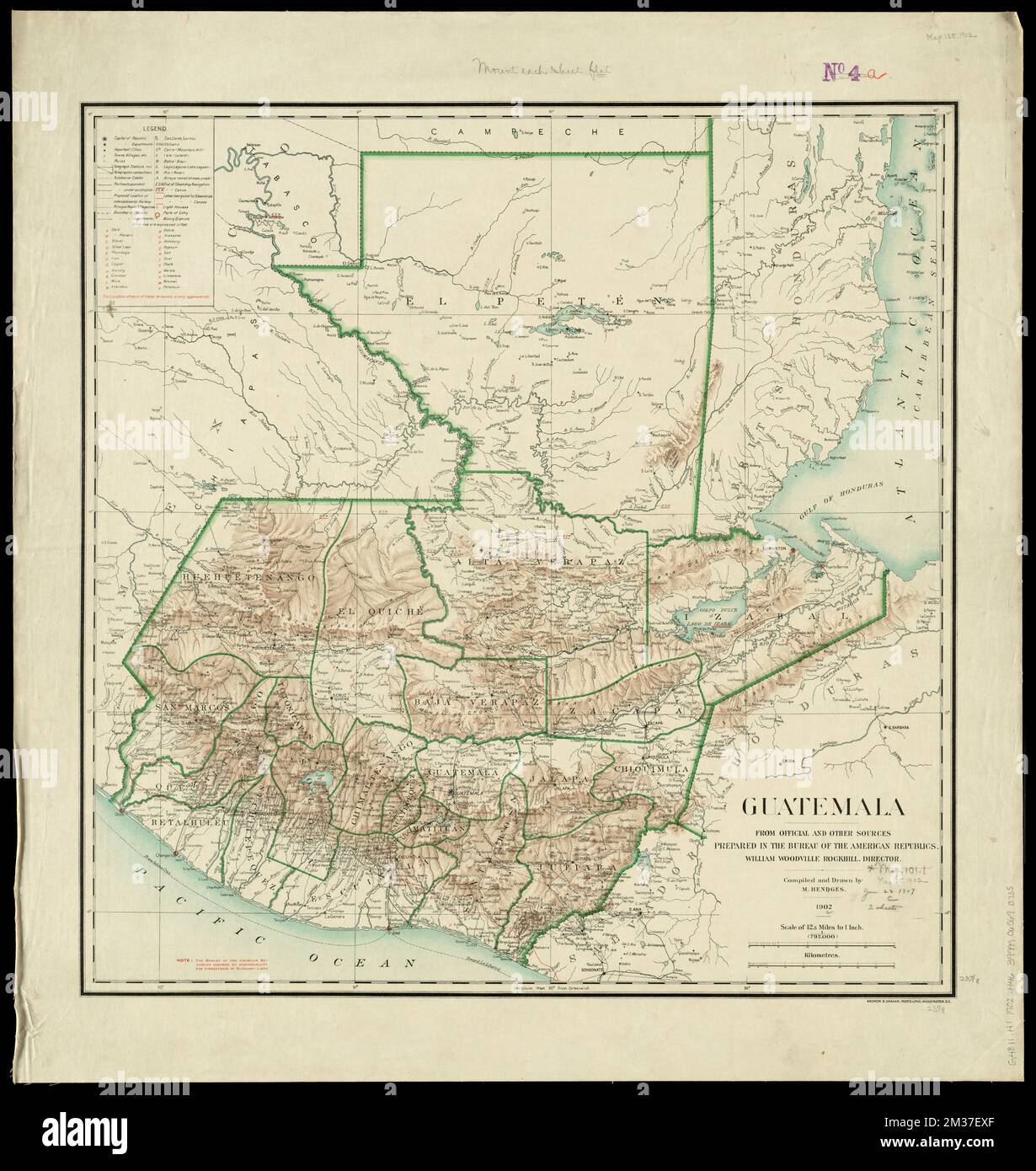 Guatemala from official and other - Guatemala From Official And Other Sources Mines And Mineral Resources Guatemala Maps Guatemala Maps Norman B Leventhal Map Center Collection 2M37EXF