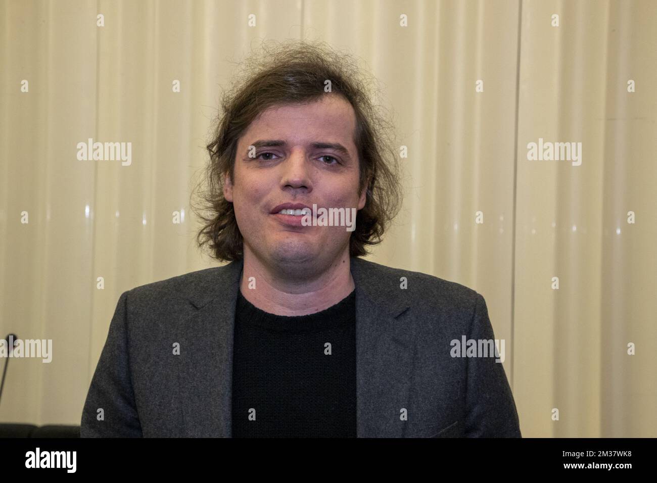 Lawyer Raan Colman pictured during the first day of the assizes trial