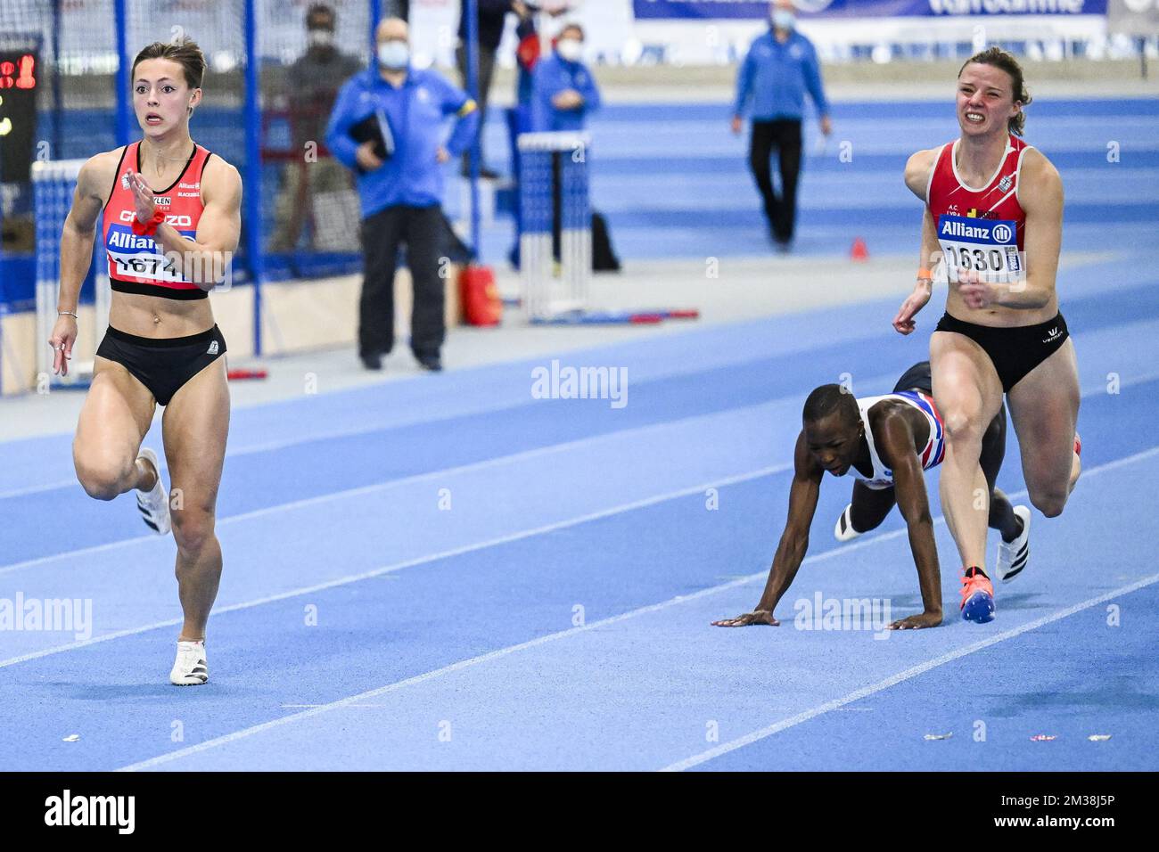 Belgian Rani Rosius, Belgian Cynthia Bolingo Mbongo and Belgian Elise ...