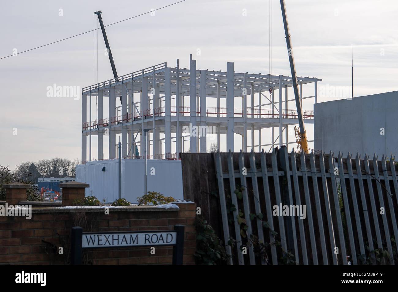 Slough, Berkshire, UK. 14th December, 2022. The former Akzo Nobel