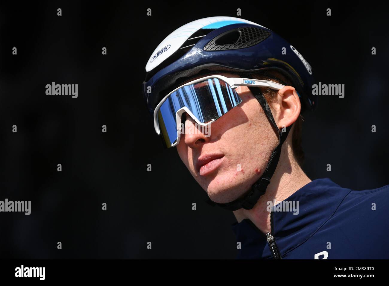 US Matteo of Movistar Team at the start of the second stage