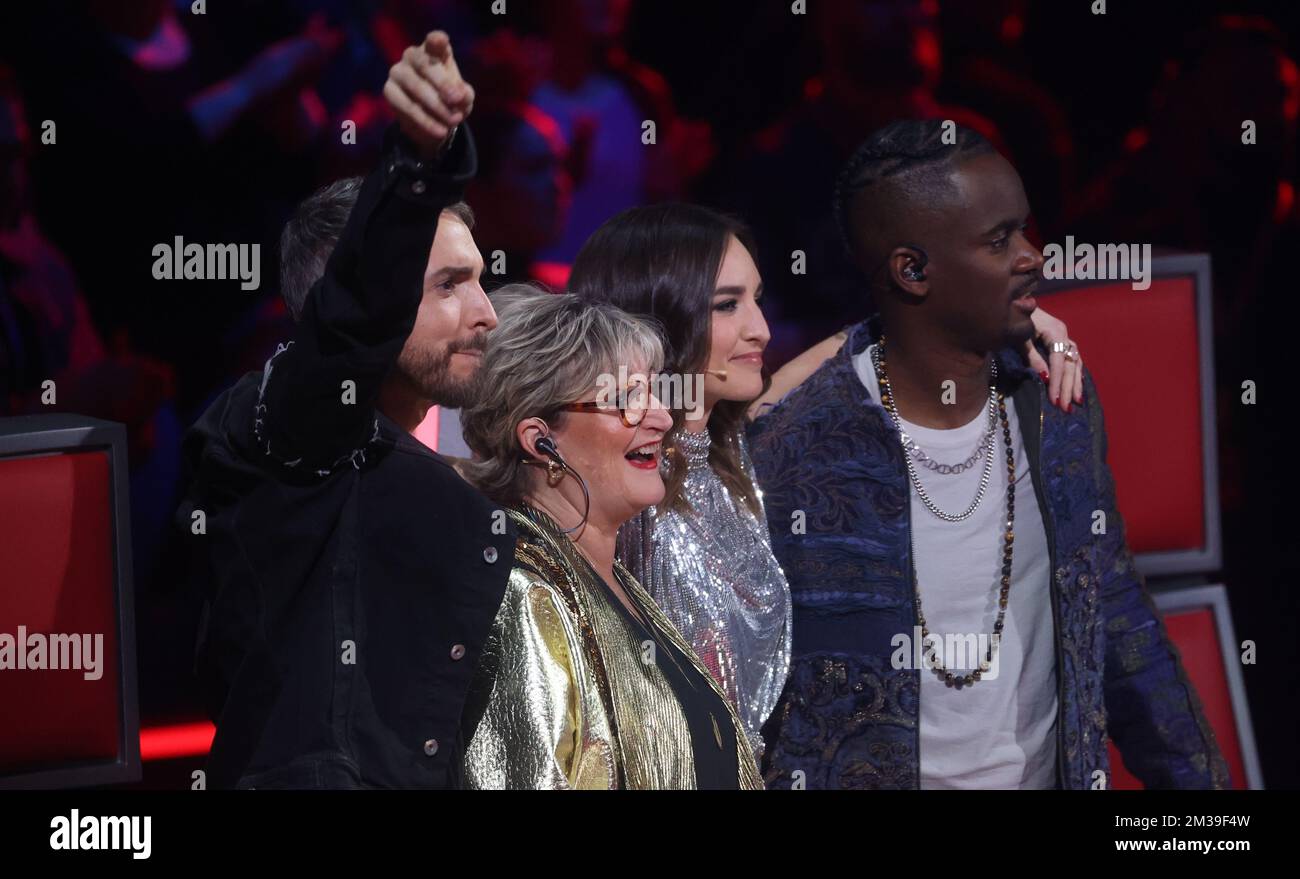 The Voice coach Christophe Willem, The Voice coach BJ Scott, The Voice