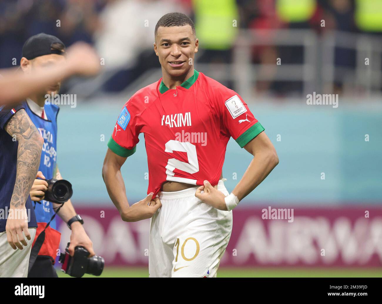 HAKIMI #2 Morocco Jersey 2022 Home World Cup