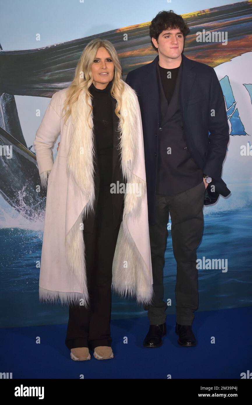 Rome, Italien. 13th Dec, 2022. Tiziana Rocca attends the Italian