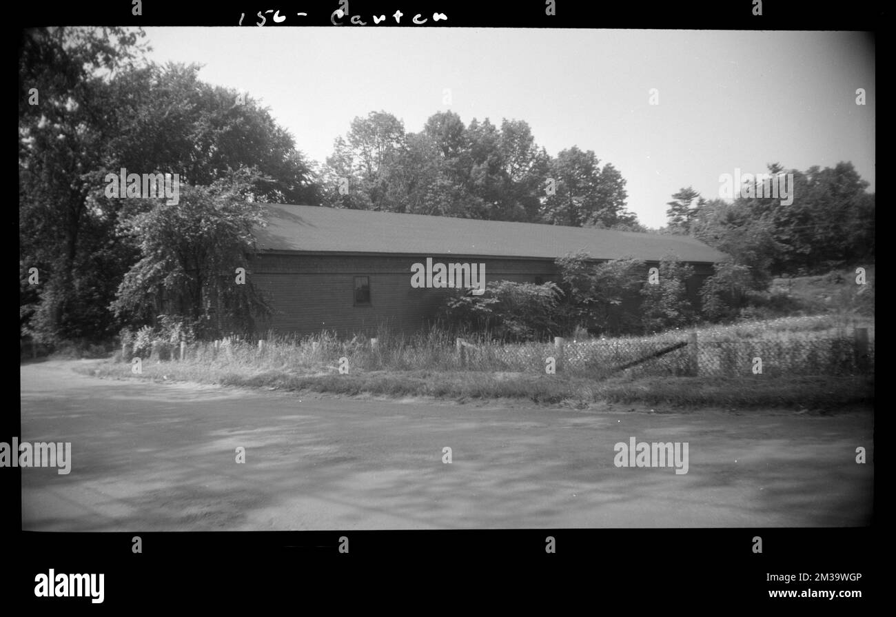 Highland Ave Carter , Storage facilities. Needham Building Collection