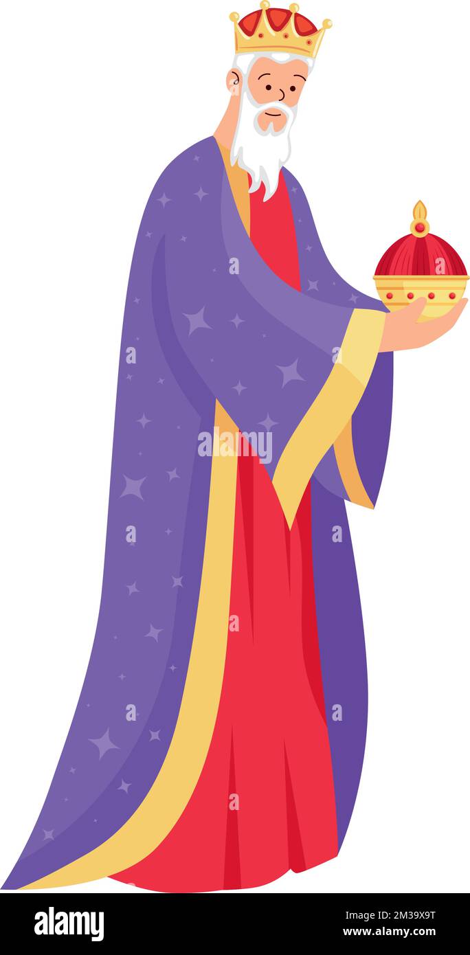 gaspar wise man walking Stock Vector Image & Art - Alamy