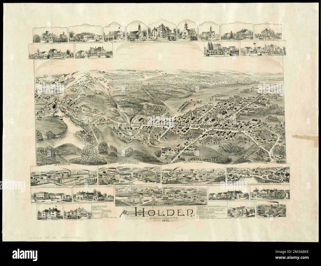 Holden, Massachusetts , Holden Mass. Town, Aerial views Norman B