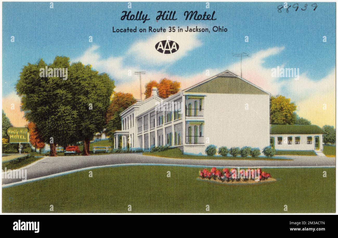 Holly Hill Motel, located on Route 35 in Jackson, Ohio , Motels