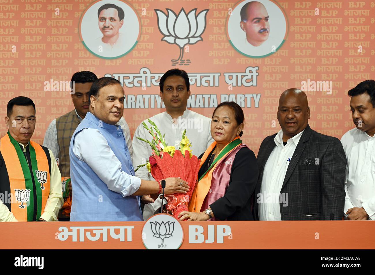 Assam cm himanta biswa sarma hi-res stock photography and images - Alamy