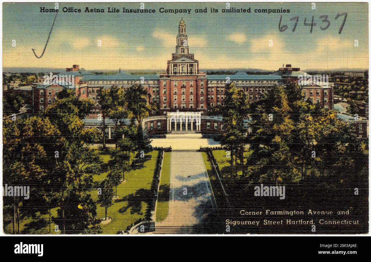 Home office Aetna Life Insurance Company and its affiliated companies