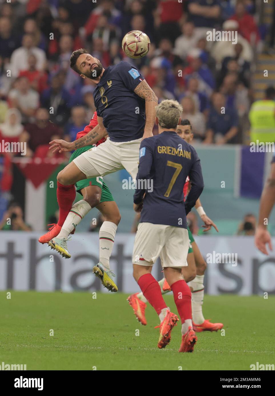 Qatar, Doha. 15th Dec, 2022. World Cup 2022 Qatar Semifinal Al Bayt