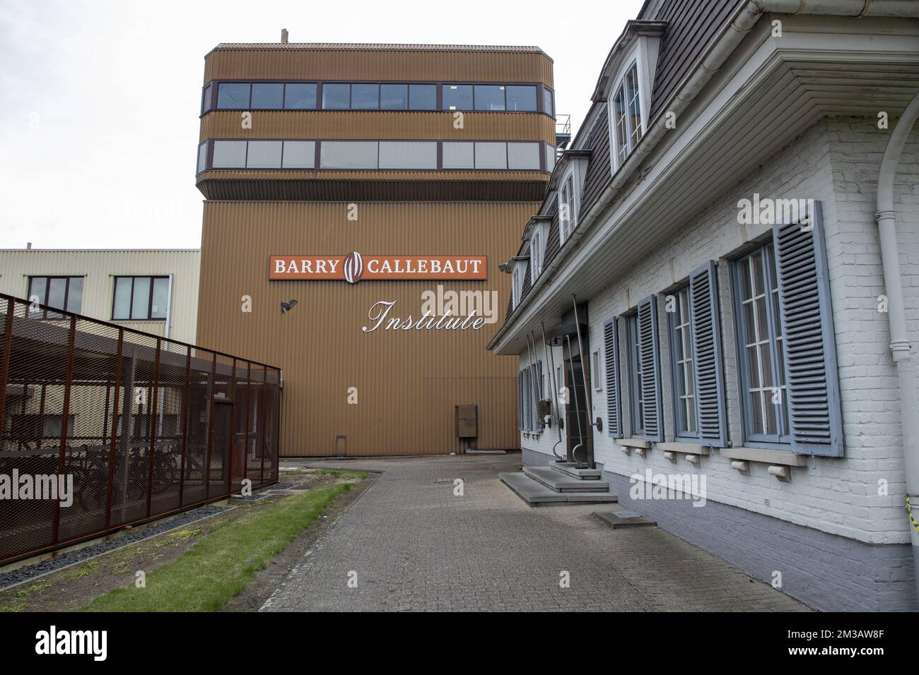Illustration Picture Shows The Barry Callebaut Production Site In Wieze 