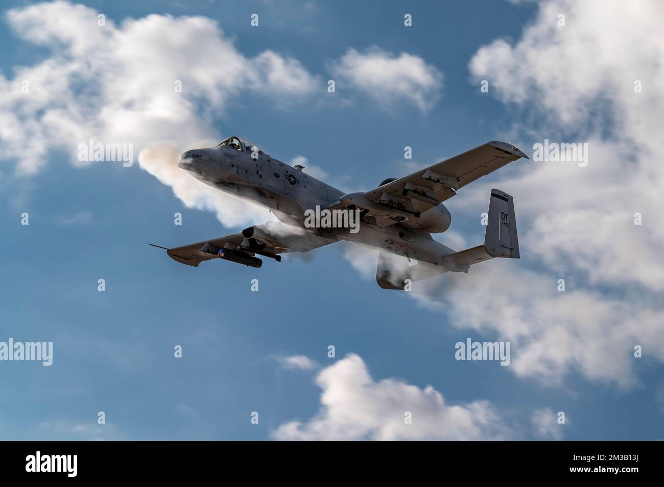 A10 Warthog Firing Gun