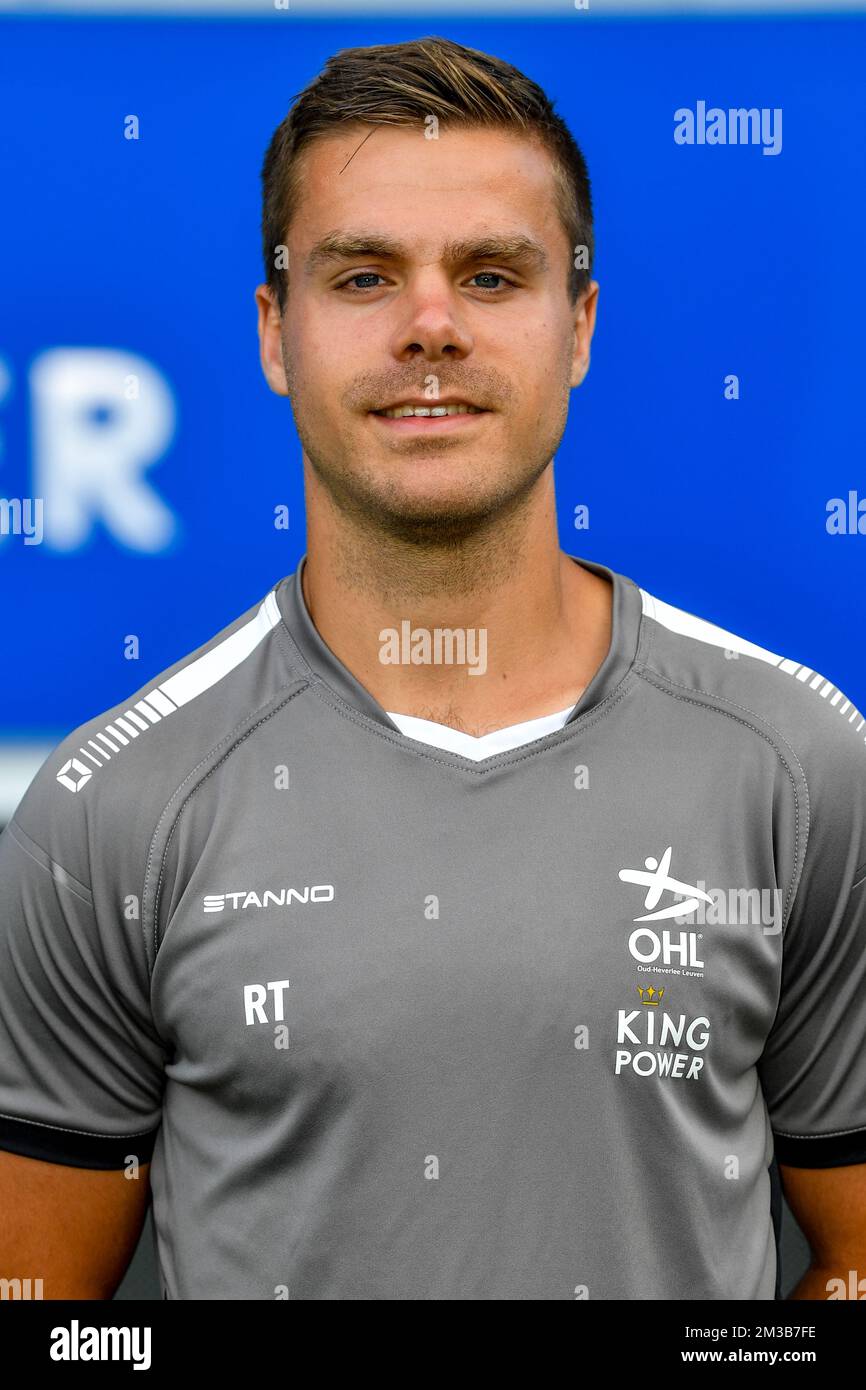 OHL's Roel Tambeur poses for the photographer at the 20222023 season