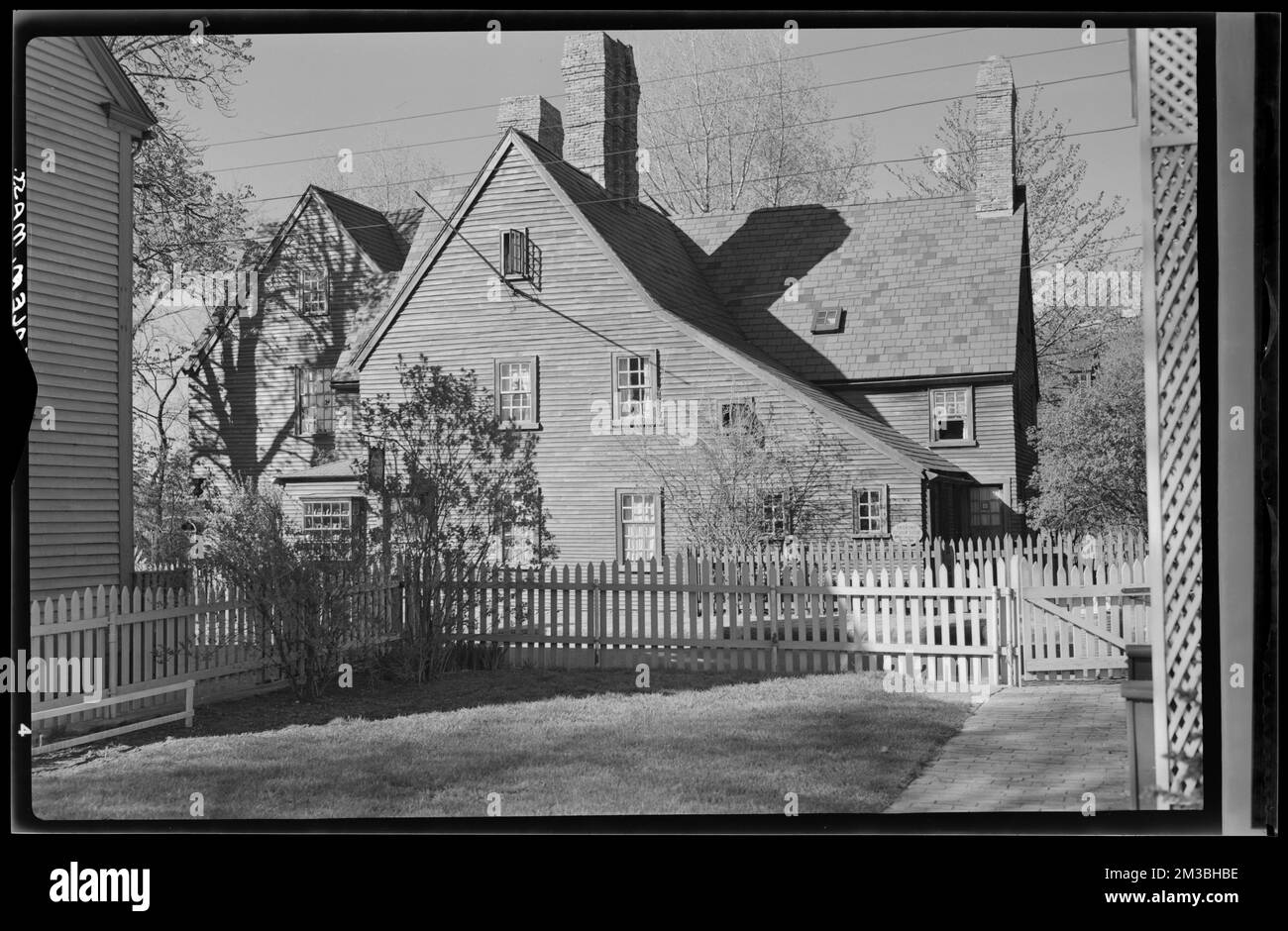 House of the Seven Gables, exterior , Architecture, Dwellings. Samuel