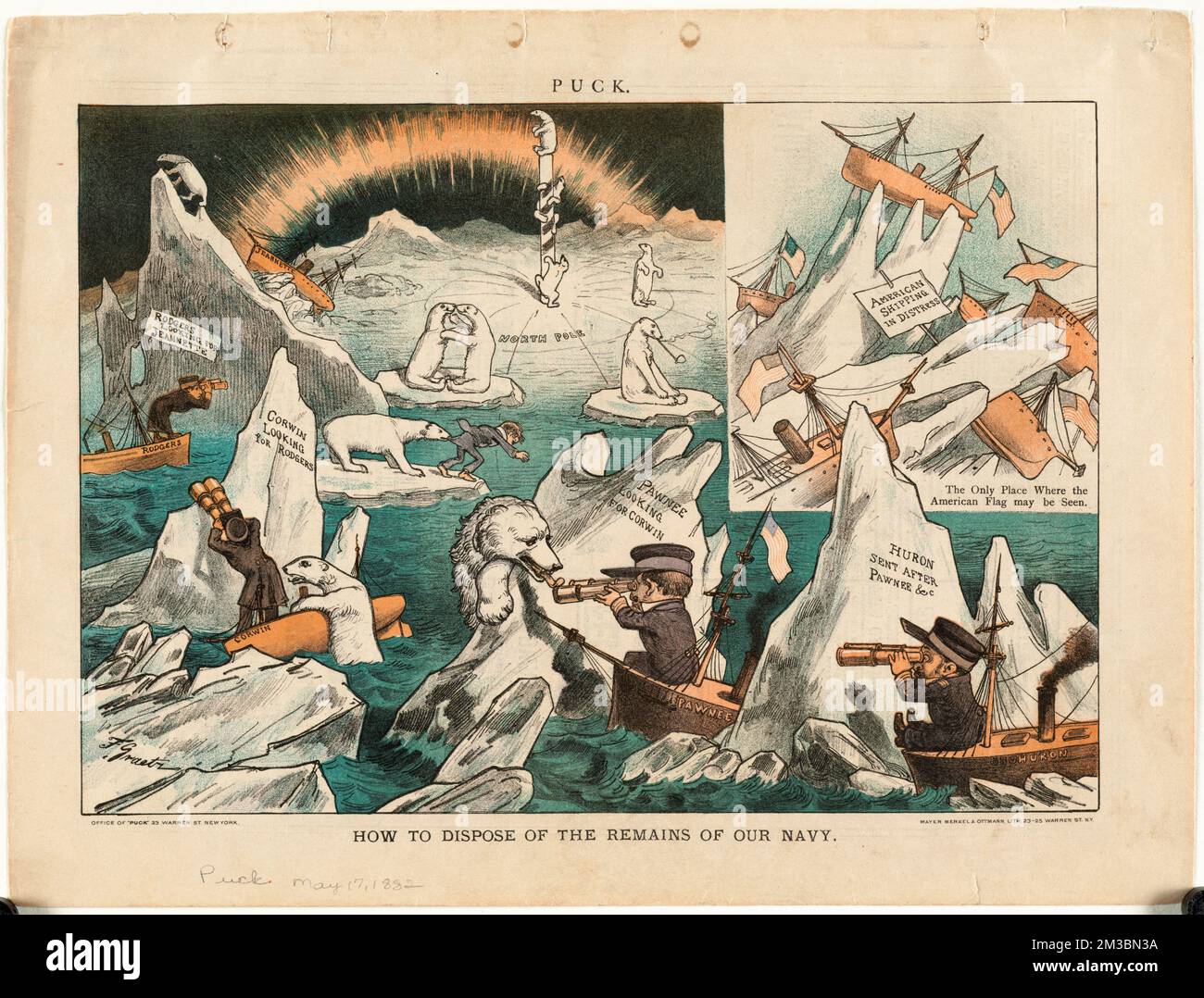 How to dispose of the remains of our navy , Ships, Ship captains