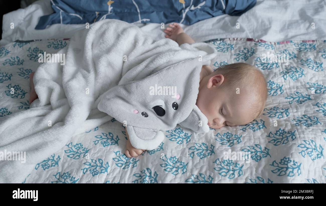 infancy, childhood, development, medicine and health concept closeup