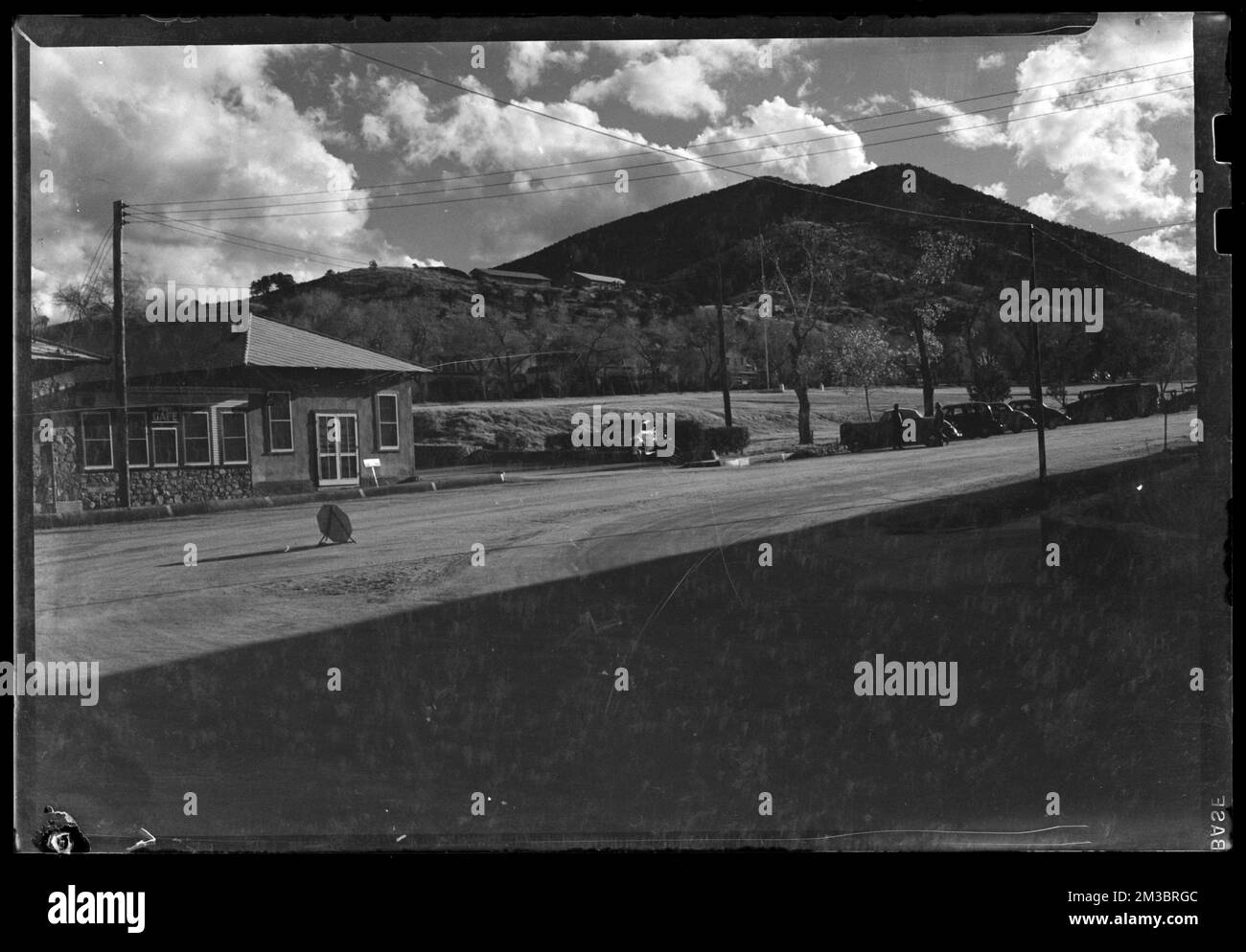 Huger Ave. and upper parade grounds from Boyd Ave, Fort Huachuca