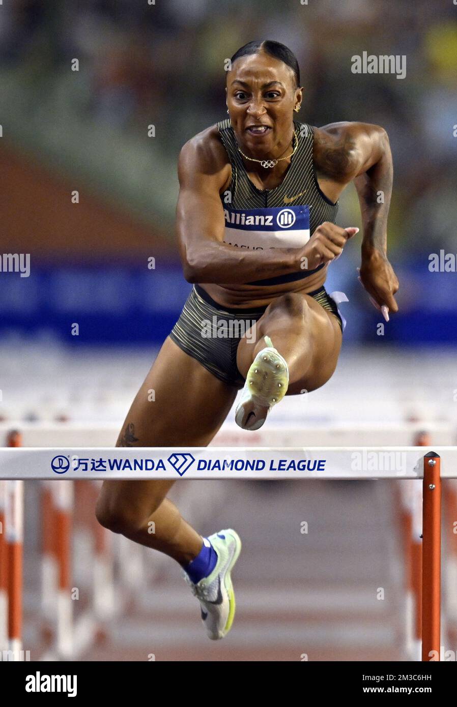 Puerto Rican Jasmine CamachoQuinn pictured in action during the women