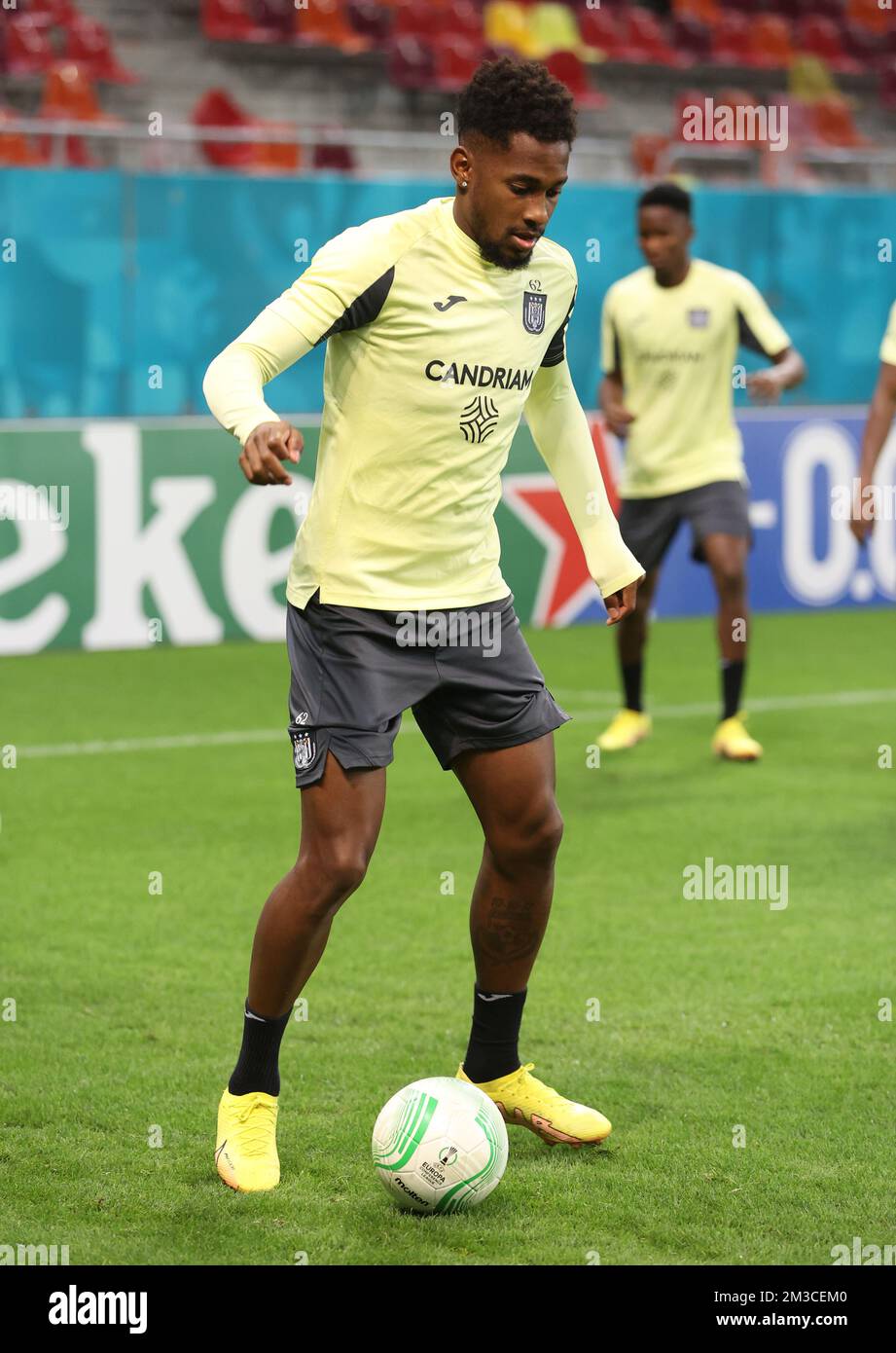 Bucharestjuly23football Team Steaua Bucharest Before Match Stock Photo  207550114