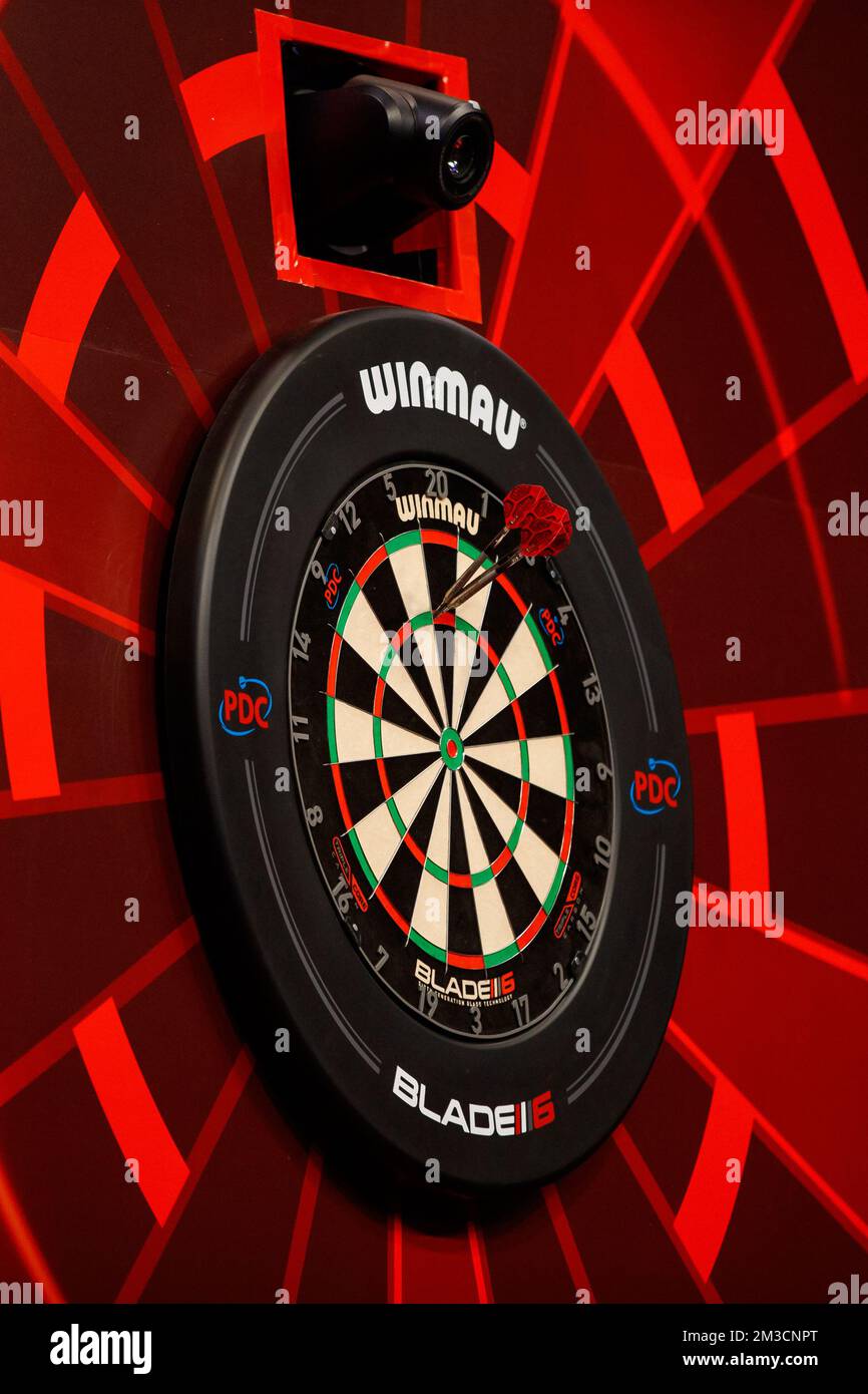 Illustration picture shows a top score of 180 the third day of the