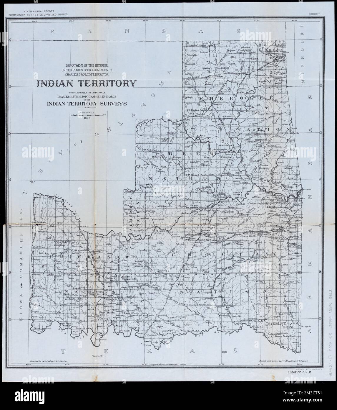 are there indian reservations in oklahomaTitle