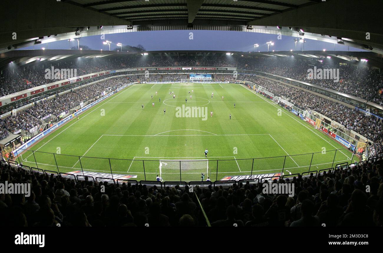 The traveler's drawer: Constant Vanden Stock Stadium: match RSC. ANDERLECHT  - Club BRUGGE KV (1998)