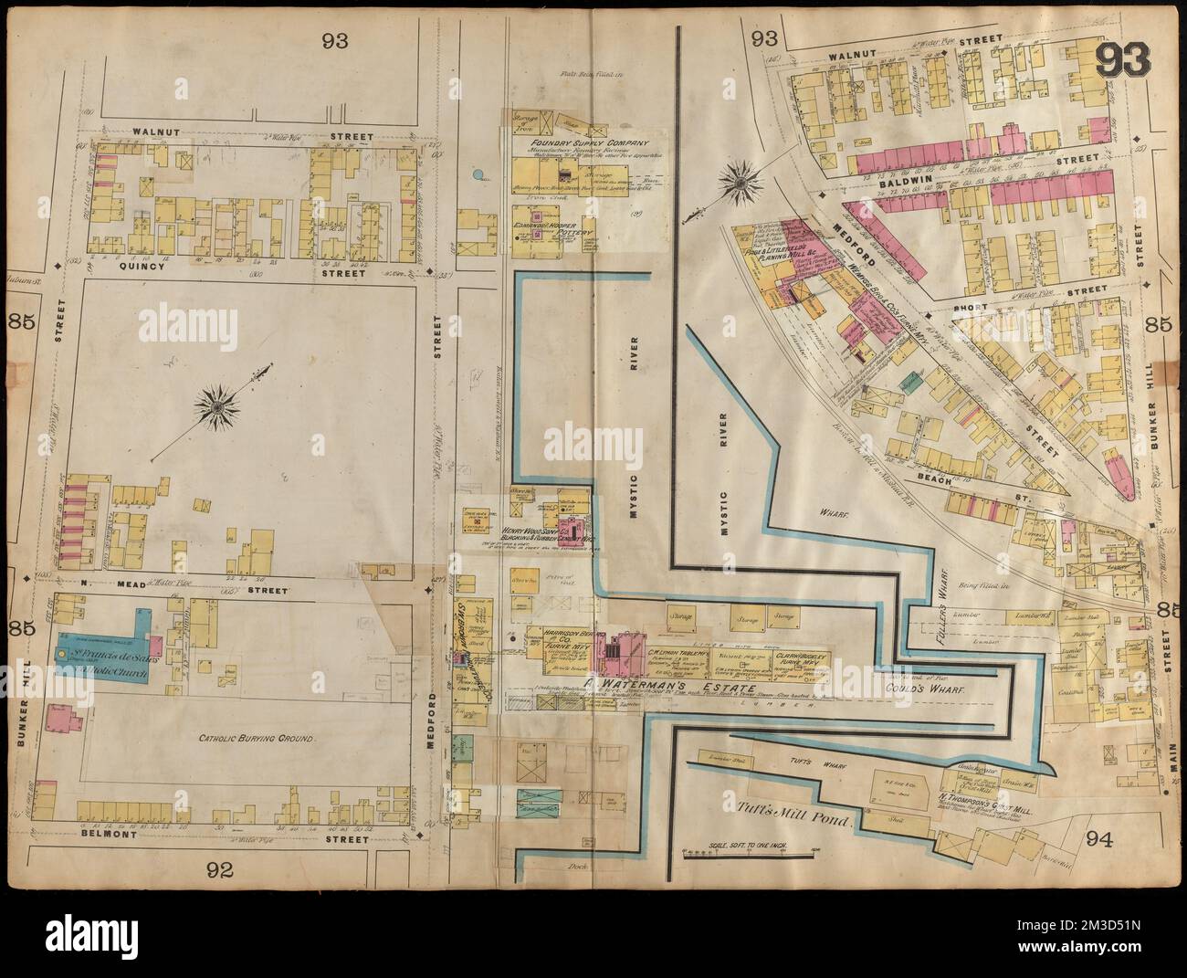Insurance maps of Boston volume 4 : comprising portions of Charlestown ...