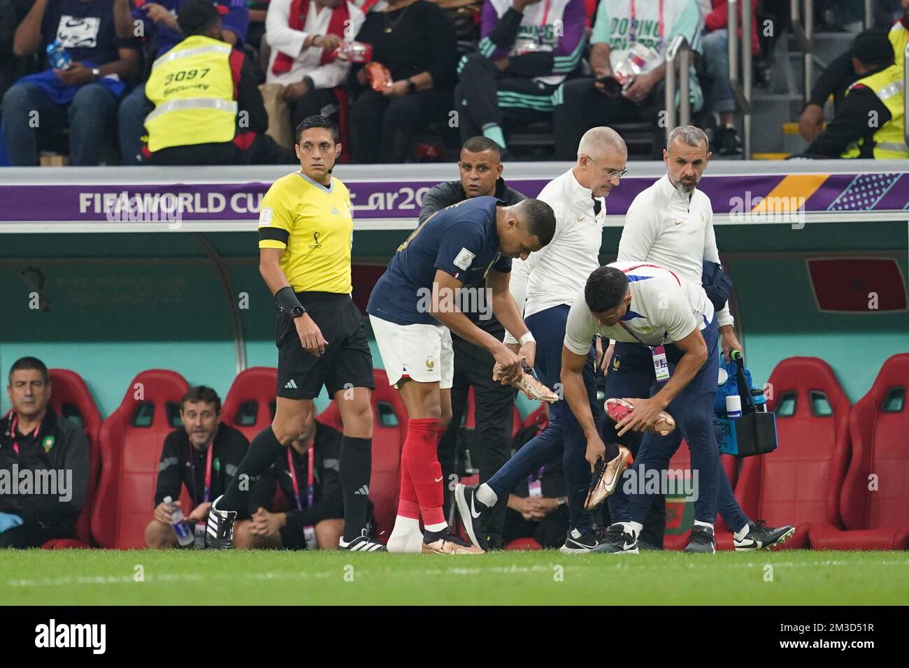 Al Khor, Qatar. 14th Dec, 2022. Al Bayt Stadium DOHA, QATAR DECEMBER 14 Player of France