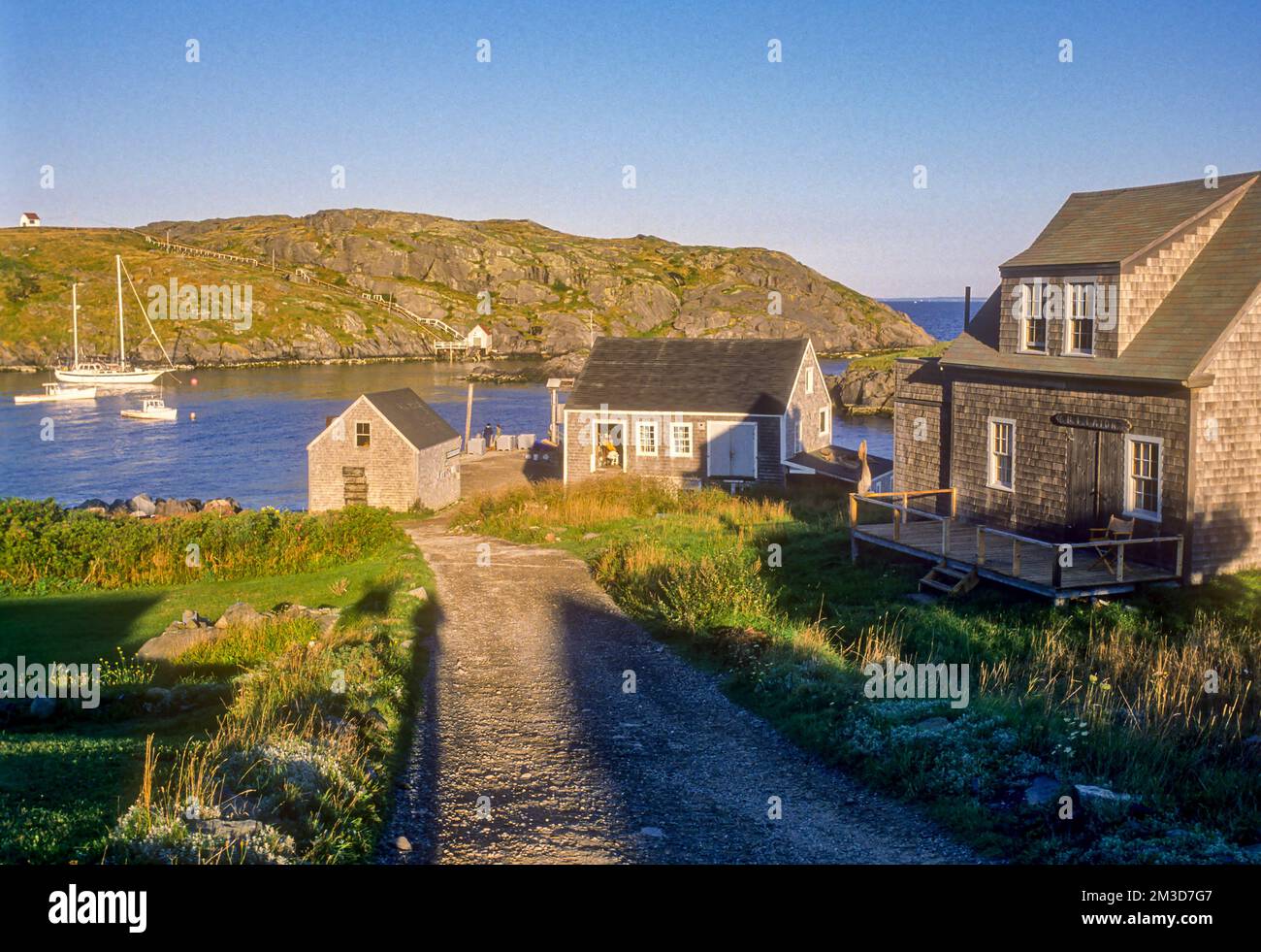 A house on Monhegan Island, Maine Stock Photo Alamy