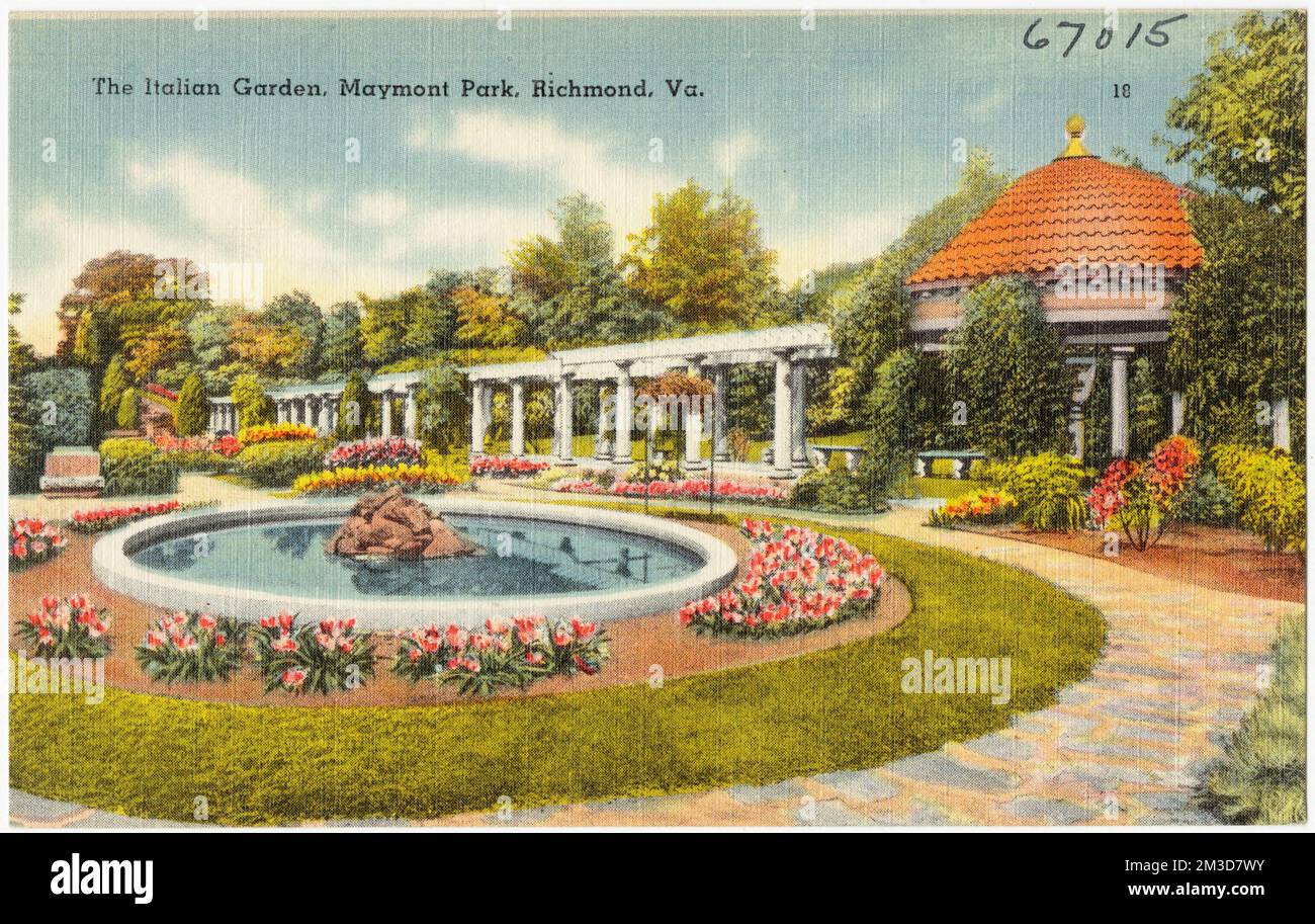 The Italian Garden, Maymont Park, Richmond, VA. , Parks, Tichnor
