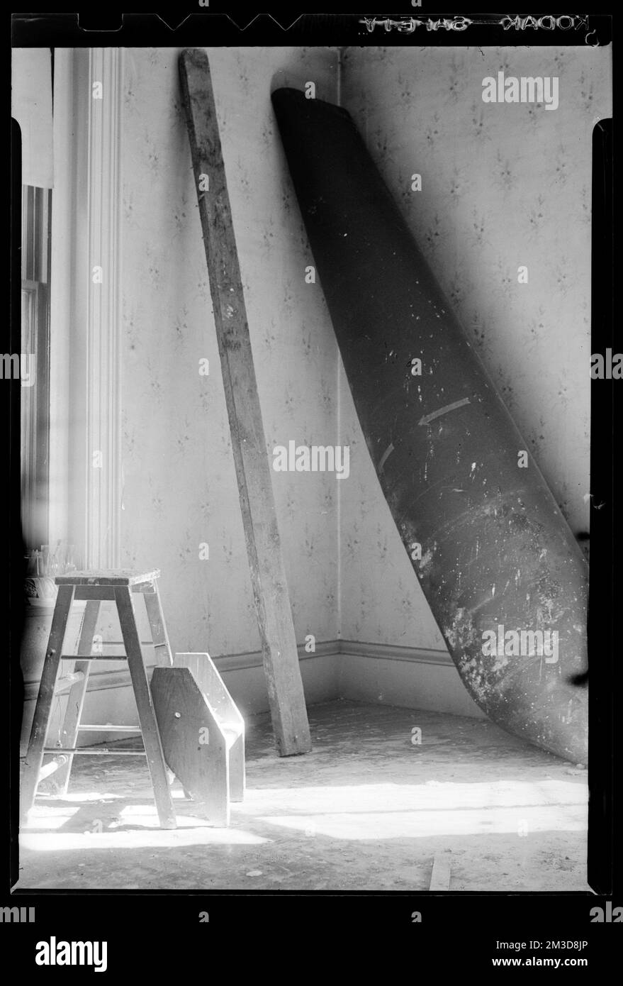 Jack Miller's room 'before' 44 St. James Street , Building materials