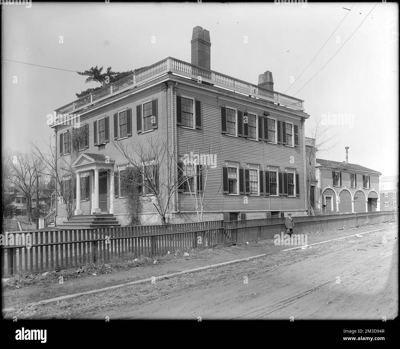 Jamaica Plain, 821 Centre Street, Moses Williams house , Houses. Frank