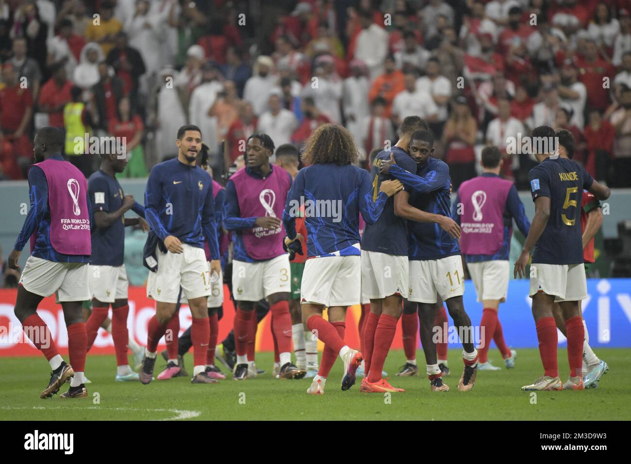 Fanion France Vs Croatie - Demi-finale Coupe Du Monde 1998 - 10x9 Cm