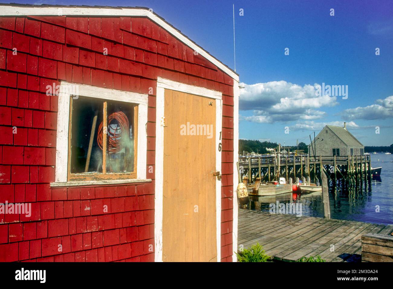 Cundys Harbor, Maine Stock Photo Alamy