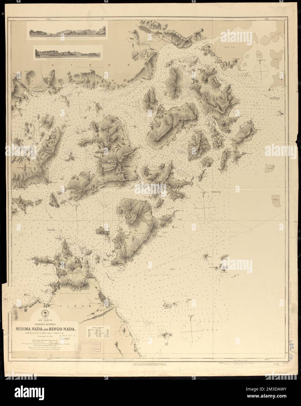 Inland sea of japan map hires stock photography and images Alamy