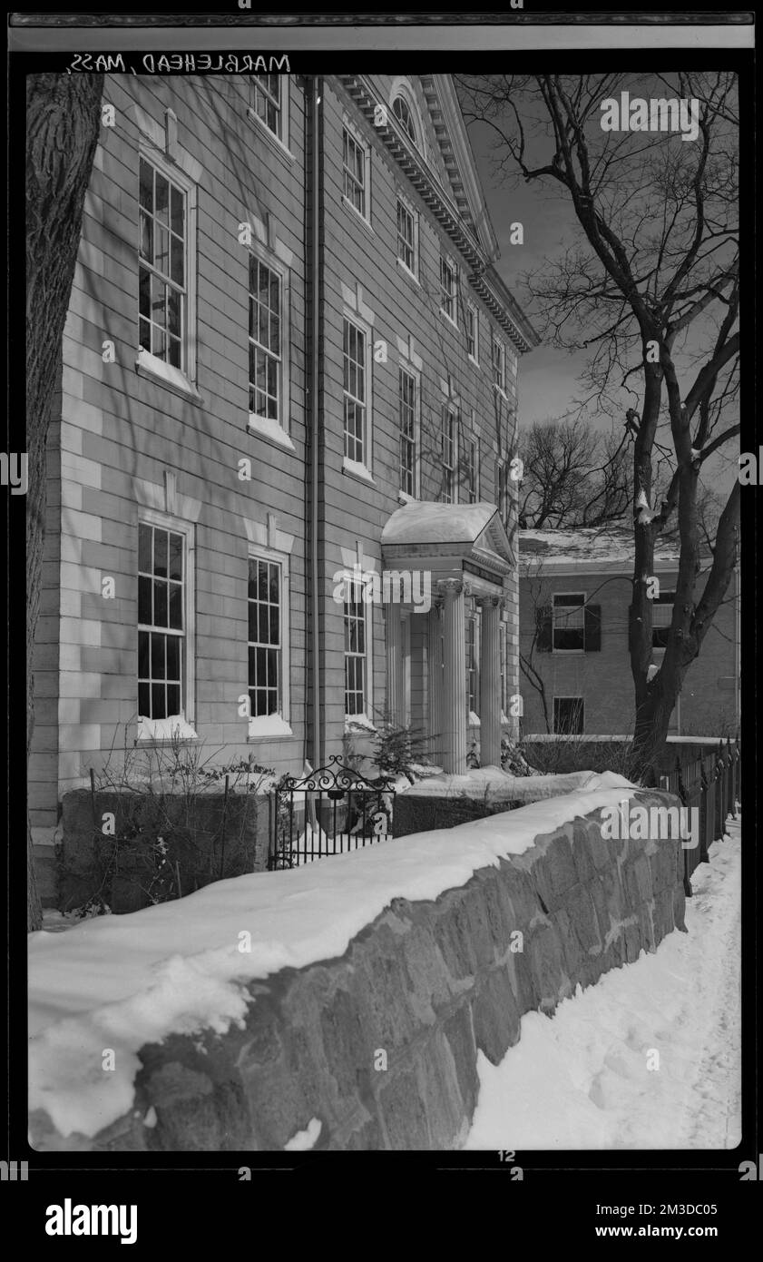 Jeremiah Lee Mansion , Architecture, Dwellings, Historical societies