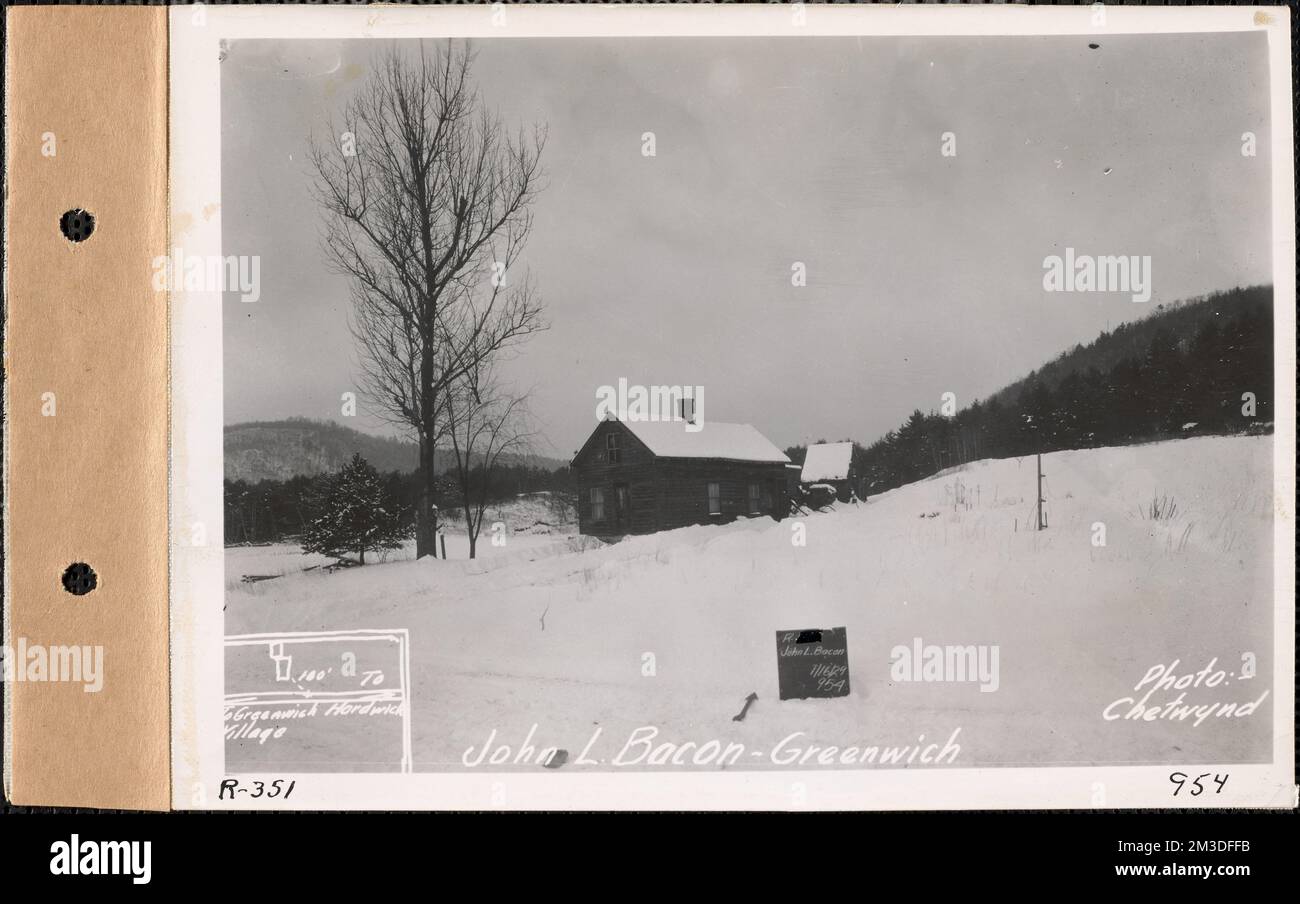 John L. Bacon, house, etc., Greenwich, Mass., Jan. 16, 1929 Parcel no