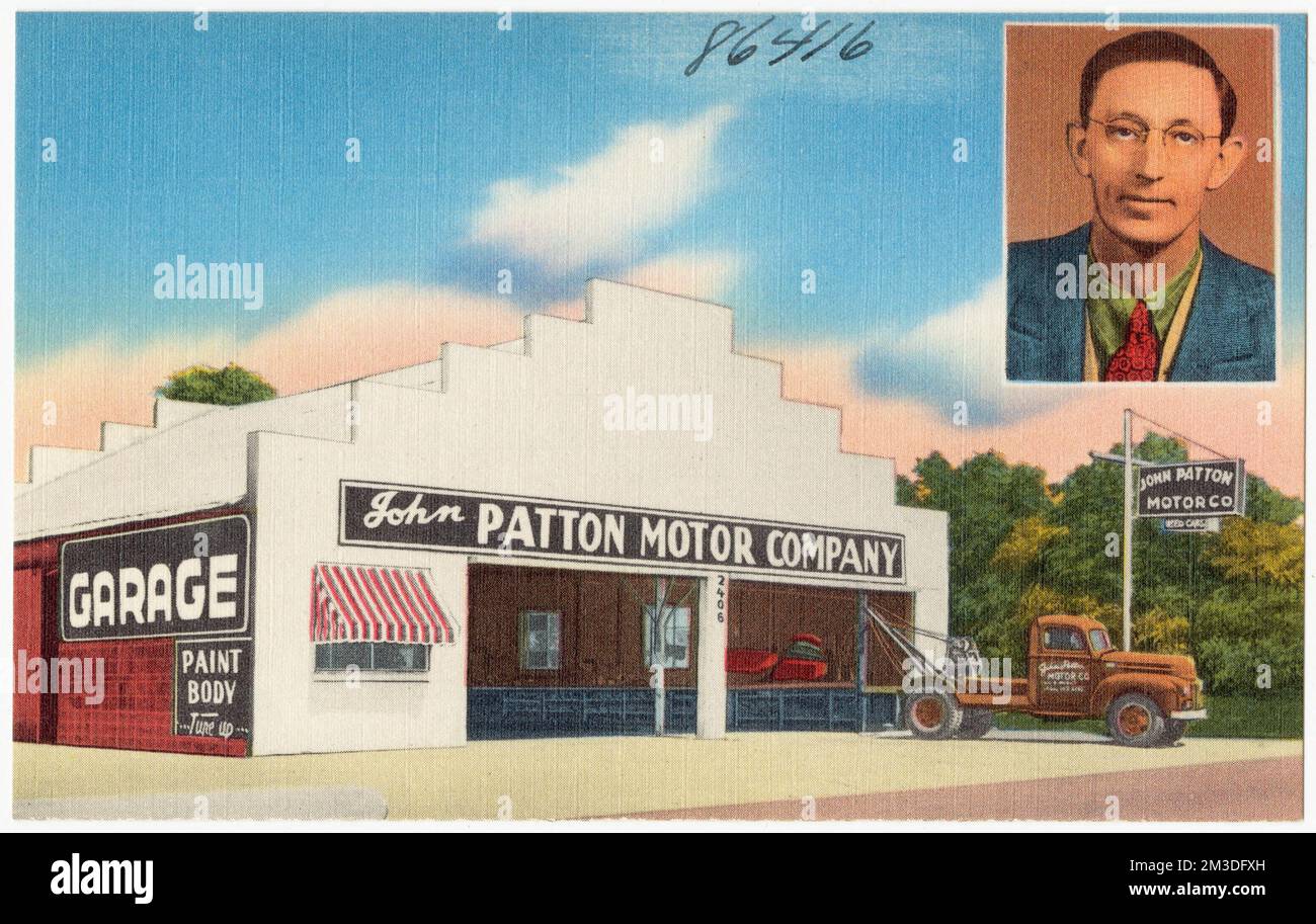 John Patton Motor Company , Automobile service stations, Tichnor