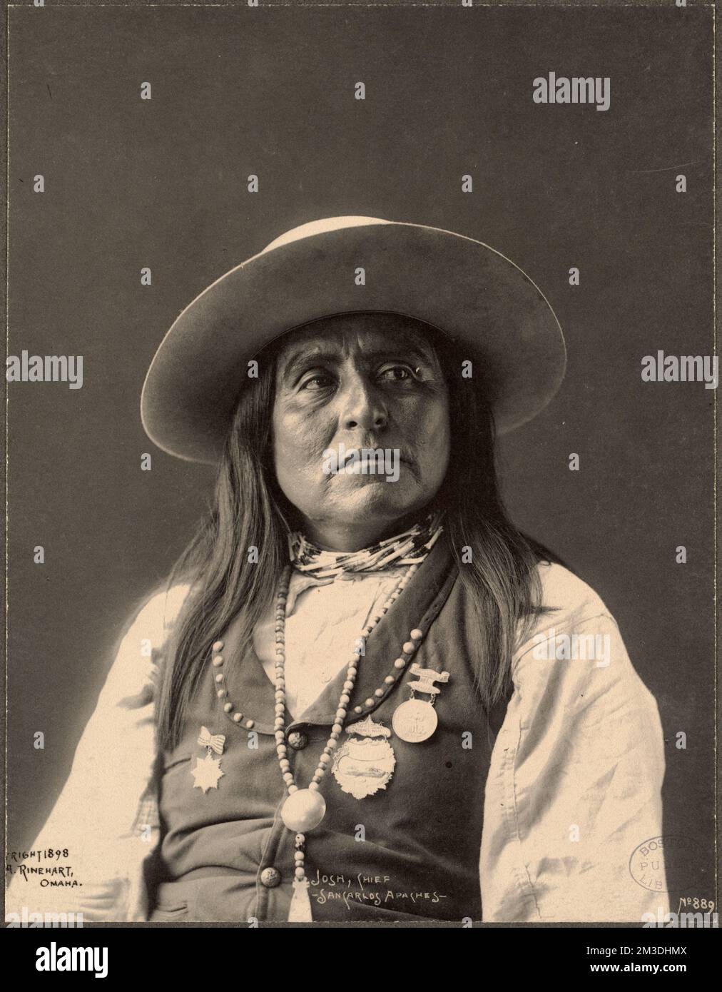 Josh, Chief, San Carlos Apaches , Indians of North America, Apache Indians, TransMississippi