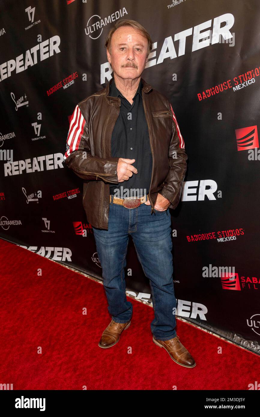 Hollywood, California, USA. 14th Dec, 2022. Jacov Bresler attends Saban Films Special Screening of action thriller 'REPEATER'  at Cinelounge Hollywood, Hollywood, CA December 14 2022 Credit: Eugene Powers/Alamy Live News Stock Photo