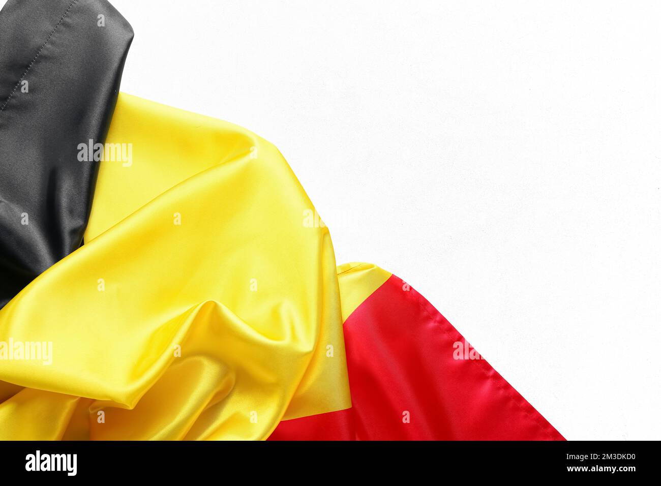 Belgium flag on white background Stock Photo - Alamy