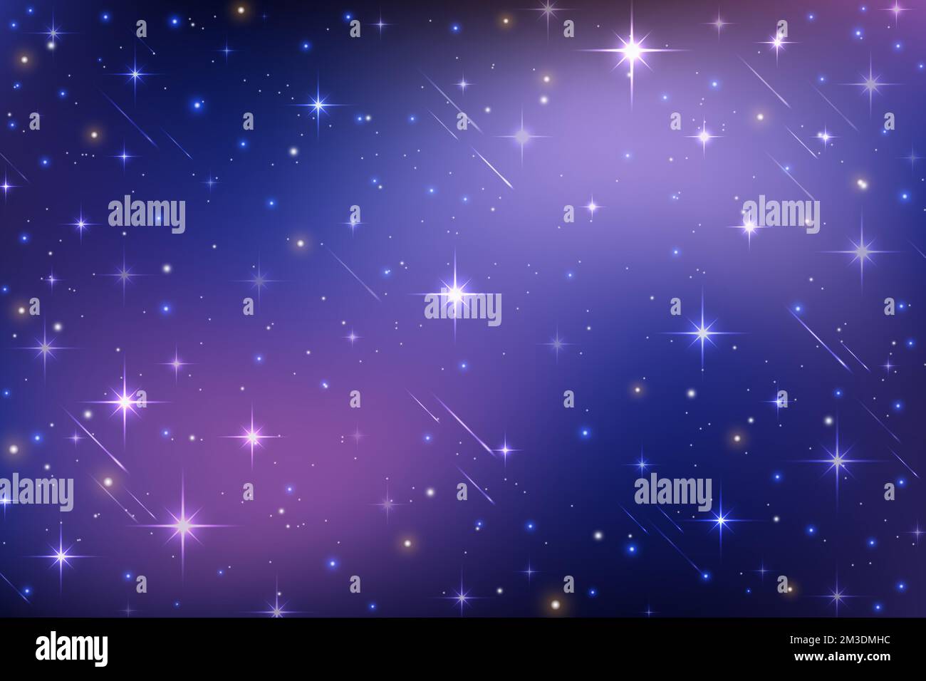 Night starry sky. Abstract cosmic background. Dark blue space with ...