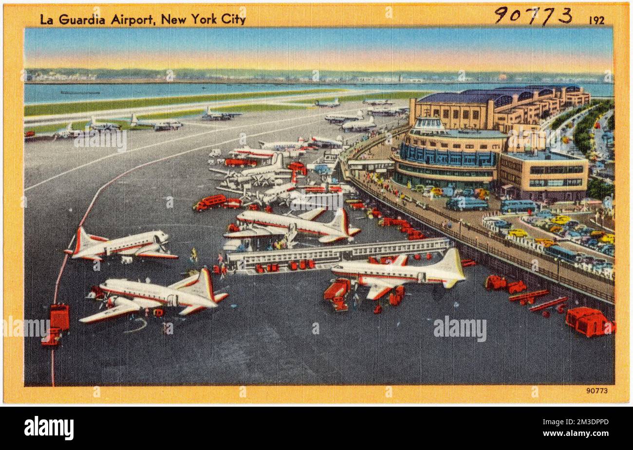 LaGuardia Airport, New York City , Airports, Tichnor Brothers