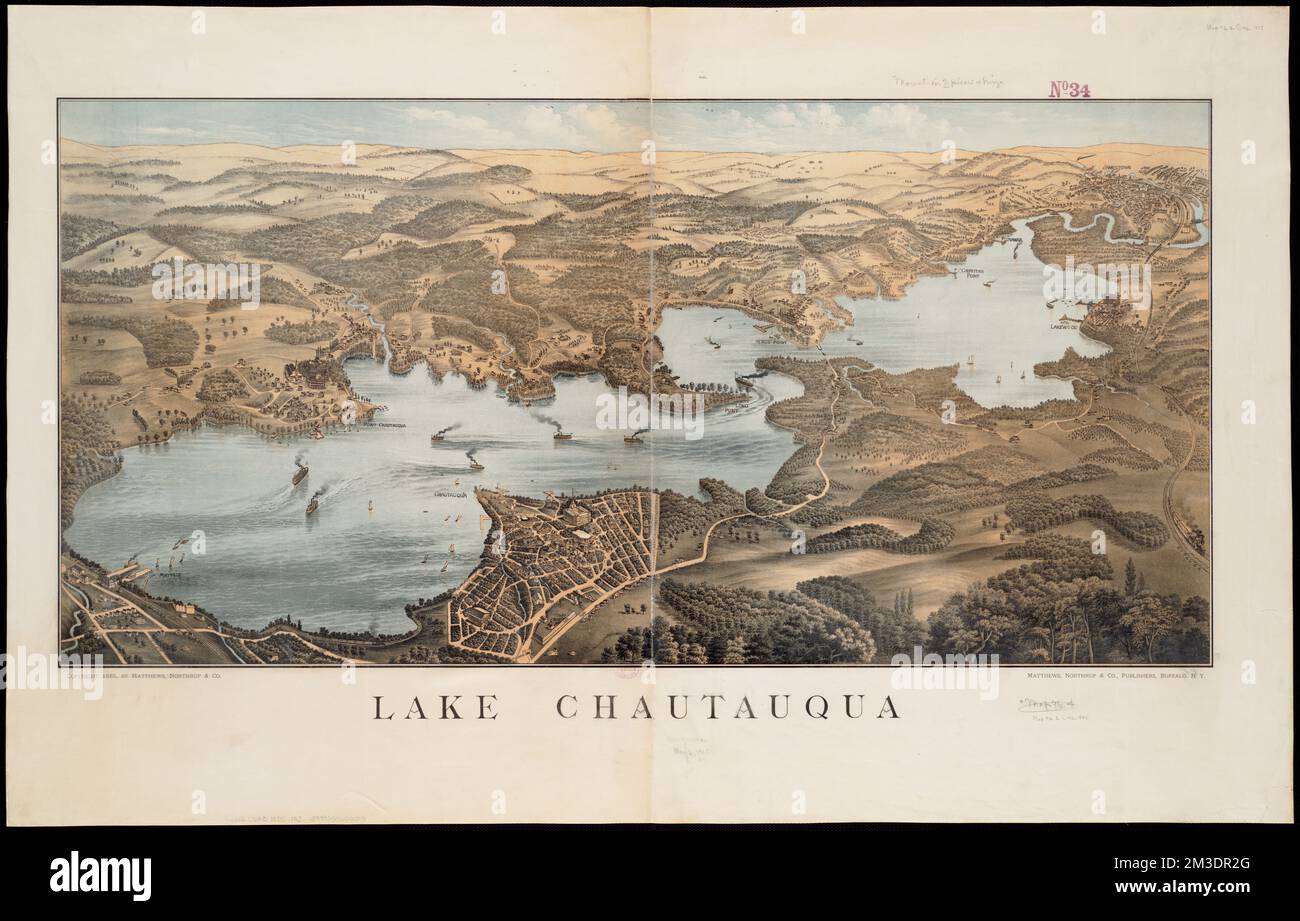 Aerial Views of Lake Chautauqua