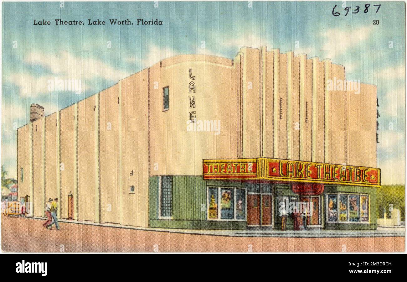 Lake Theatre, Lake Worth, Florida , Theaters, Tichnor Brothers
