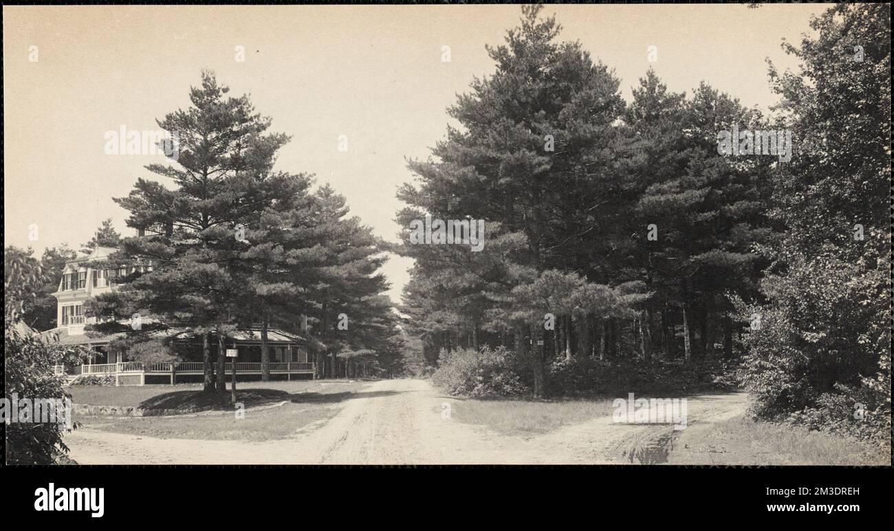 Lakeview Hotel , Hotels. Sharon Public Library Photo Collection Stock