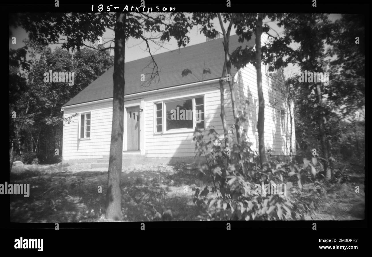 Lakin St Atkinsons , Houses. Needham Building Collection Stock Photo