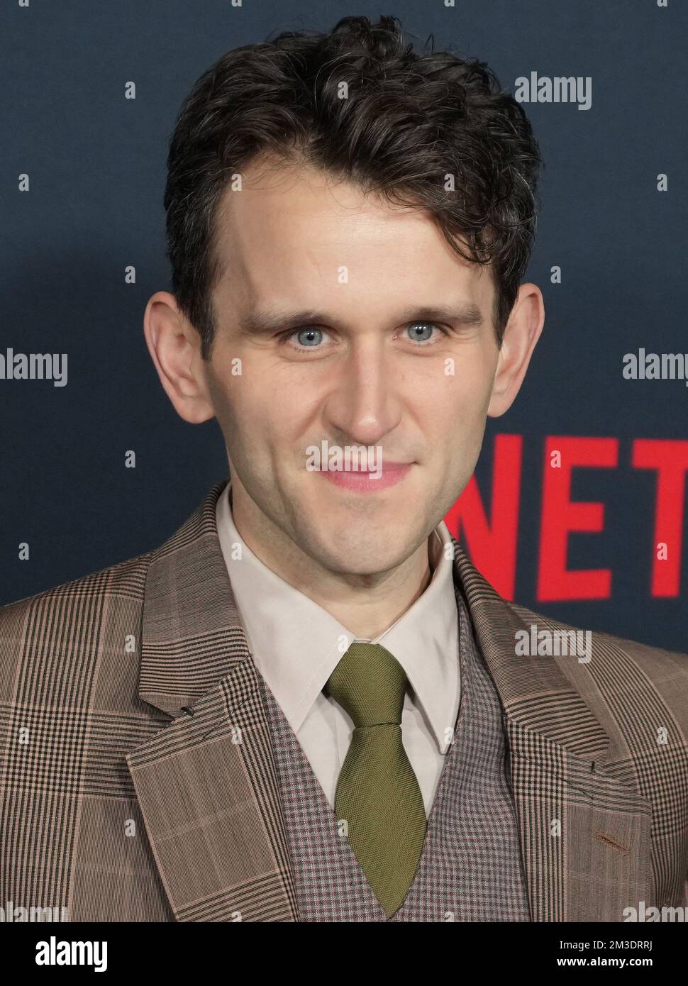 Harry Melling arrives at THE PALE BLUE EYE Los Angeles Premiere held at